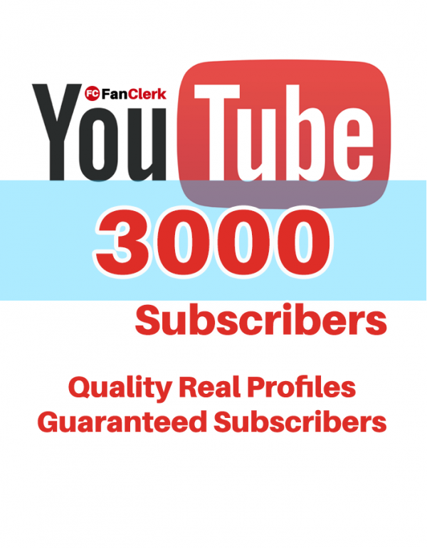 buy youtube subscribers 3000